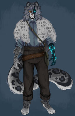 rendered fullbody- more complex. belongs to @caspiansea_