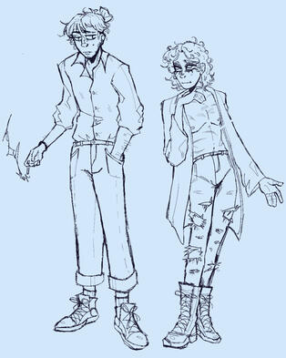 sketch fullbodies